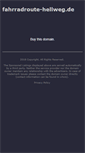 Mobile Screenshot of fahrradroute-hellweg.de